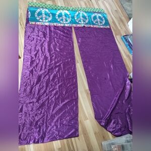 Long 2 Piece /Hippy Peace Curtain Set